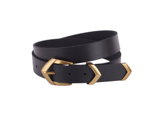 Boho Triangular Buckle Leather Belt Set - Belt - mostwantedusa