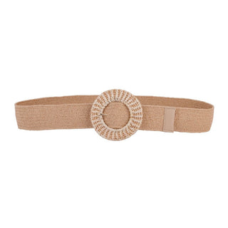 Circle Woven Buckle Stretch Belt - Belts - mostwantedusa