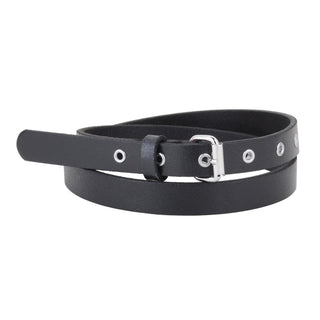 Classic Skinny Grommet Leather Belt - Belt - mostwantedusa