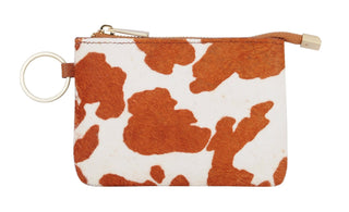 Cow Print Cowhide Leather Wallet - Small Leather Good - mostwantedusa