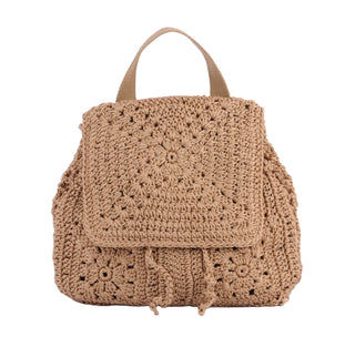 Crochet Backpack - Handbag - mostwantedusa