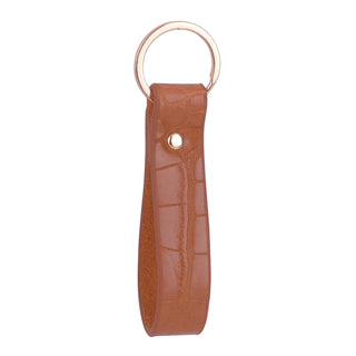 Crocodile Print Keychain - Small Leather Good - mostwantedusa