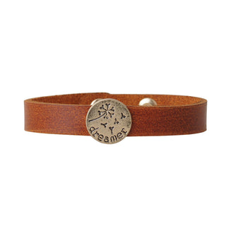 Dreamer Leather Bracelet - Bracelet - mostwantedusa