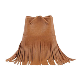 Faux Leather Fringe Bag - Handbag - mostwantedusa