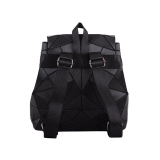 Flexible Geometric Matte Drawstring Backpack - Backpacks - mostwantedusa