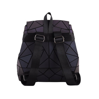 Flexible Geometric Matte Drawstring Backpack - Backpacks - mostwantedusa