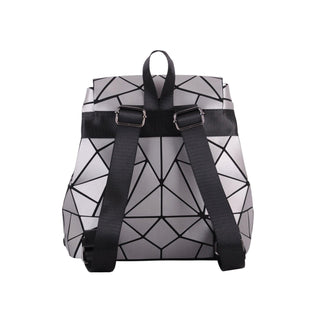 Flexible Geometric Matte Drawstring Backpack - Backpacks - mostwantedusa