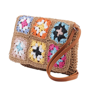 Flower Crochet Shoulder Bag - Handbag - mostwantedusa