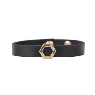 Golden Hexagon - Bracelet - mostwantedusa