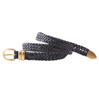 Marlowe Woven Belt with Pointed Metal Tip - Belt - mostwantedusa