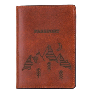 Mountain Passport Holder - Small Leather Good - mostwantedusa