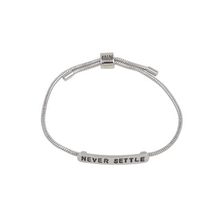 Never Settle Bracelet - Bracelet - mostwantedusa