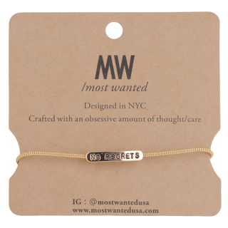 No Regrets Bracelet - Bracelet - mostwantedusa