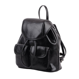 PU Backpack with Pockets - Handbag - mostwantedusa