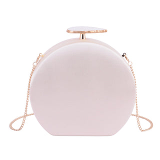 Silk Round Clutch - Handbag - mostwantedusa