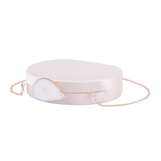 Silk Round Clutch - Handbag - mostwantedusa