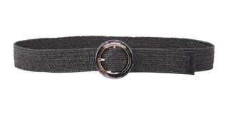 Simple Circle Acrylic Buckle Stretch Belt - Belts - mostwantedusa