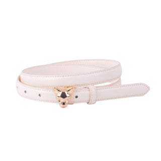 Skinny Panther Buckle Belt