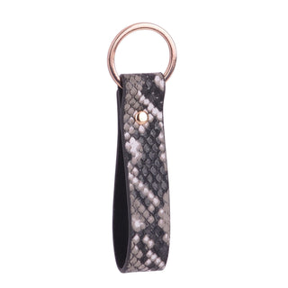 Snake Print Keychain - Small Leather Good - mostwantedusa