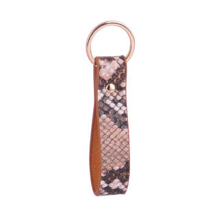 Snake Print Keychain - Small Leather Good - mostwantedusa