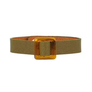 Square Resin Ornament Bracelet with Snap Closure - Bracelet - mostwantedusa