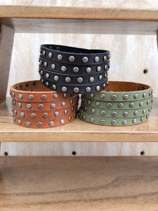 Studded Cuff - Bracelet - mostwantedusa