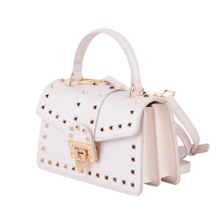 Studded Saffiano Crossbody - Handbags - mostwantedusa