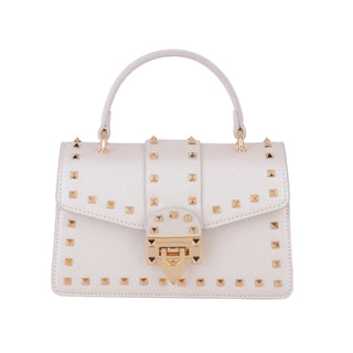 Studded Saffiano Crossbody - Handbags - mostwantedusa