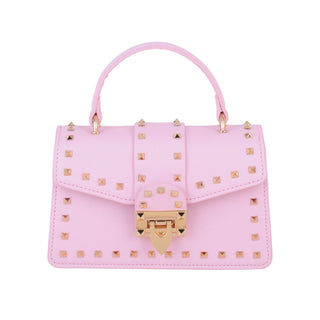 Studded Saffiano Crossbody - Handbags - mostwantedusa