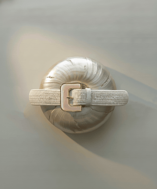 Subtle Sparkle Raffia Stretch Belt - Belt - mostwantedusa