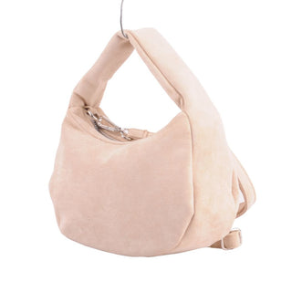 Suede Handbag with Shoulder Strap - Handbag - mostwantedusa