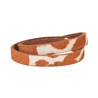 The Calf Skin Double Wrap Bracelet - Bracelet - mostwantedusa