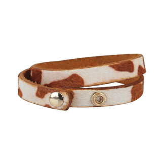 The Calf Skin Double Wrap Bracelet - Bracelet - mostwantedusa