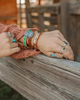 Thin Concho Bracelet - Bracelet - mostwantedusa