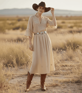 Turquoise Dottie Floral Concho Belt - Belt - mostwantedusa