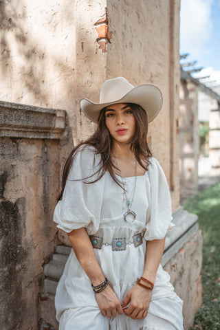 Turquoise Square Concho Chain Belt - Belt - mostwantedusa