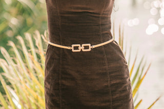 Two Square Stretch Belt - Belts - mostwantedusa