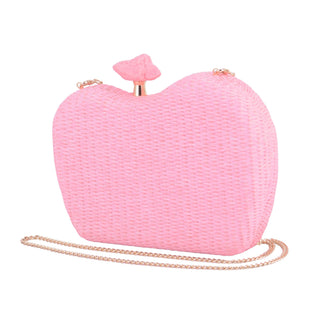 Wavy Raffia Colored Clutch - Handbag - mostwantedusa