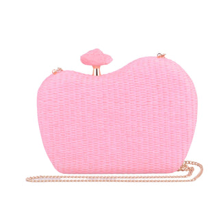 Wavy Raffia Colored Clutch - Handbag - mostwantedusa