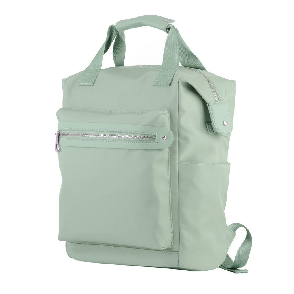 Side of Sage Lightweight Nylon Backpack | Most Wanted USA