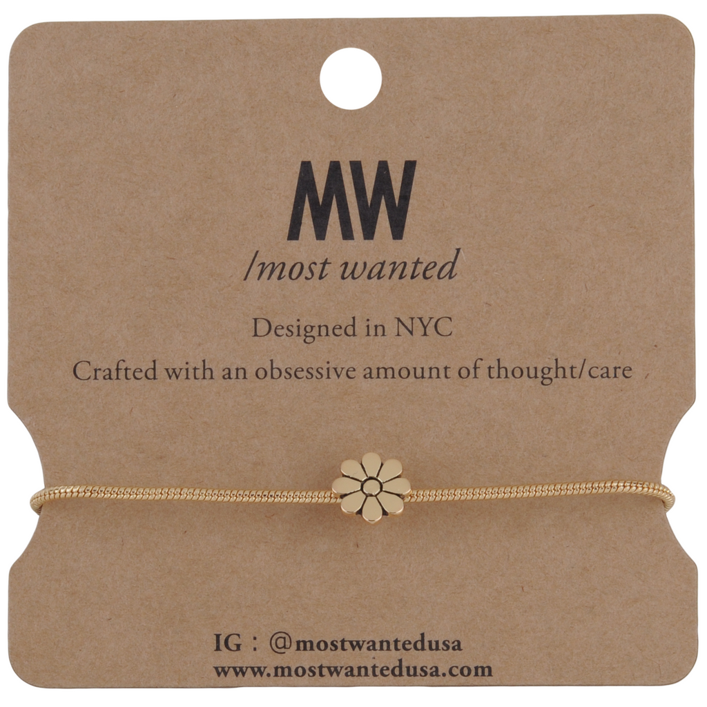2124 - Flower Bracelet - Most Wanted USA
