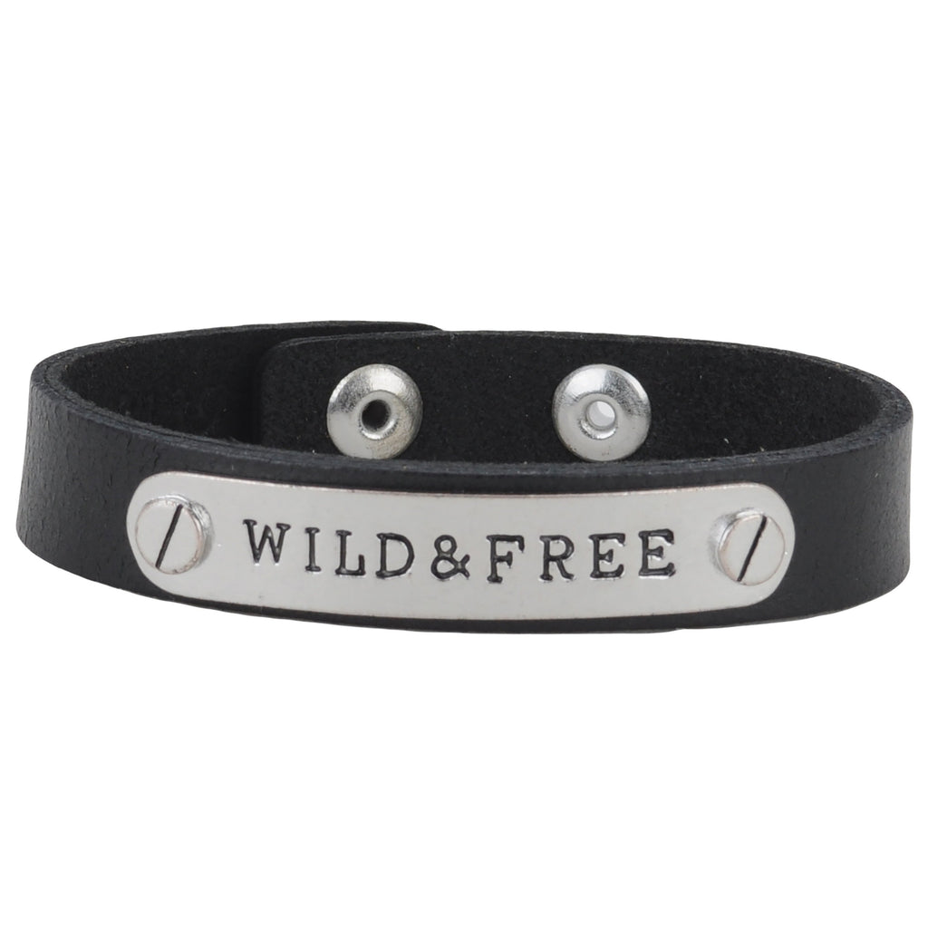 Wild and Free B/W Bracelet - mostwantedusa