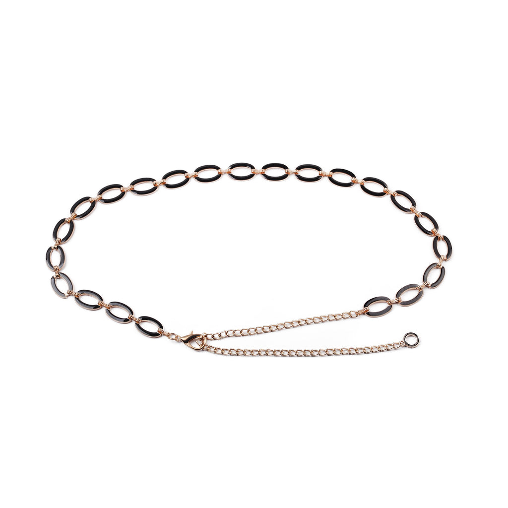 Oval Ring Chain Belt - mostwantedusa