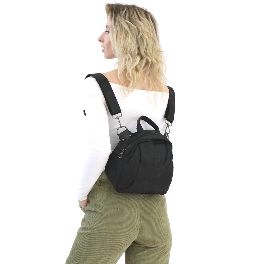 Women - Two Way Convertible Crossbody and Backpack - mostwantedusa