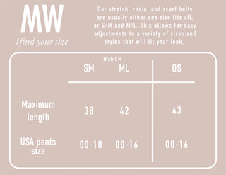 Women - Gold Metal Stretch Belt - mostwantedusa